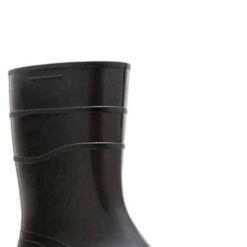 Bota de PVC Cano Curto Preta Fujiwara