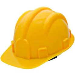 Capacete de Segurança Classe B PLT Amarelo com Suspensão Plastcor