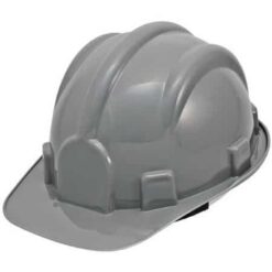 Capacete de Segurança Classe B PLT Cinza com Suspensão Plastcor