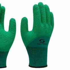 Luva de Látex Natural Corrugado SS 1009 Super Safety CA 31895