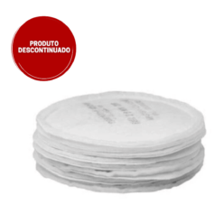 Filtro Mecânico P2 Para Poeira e Névoas Máscara Semi Facial Plastcor KIT COM 10