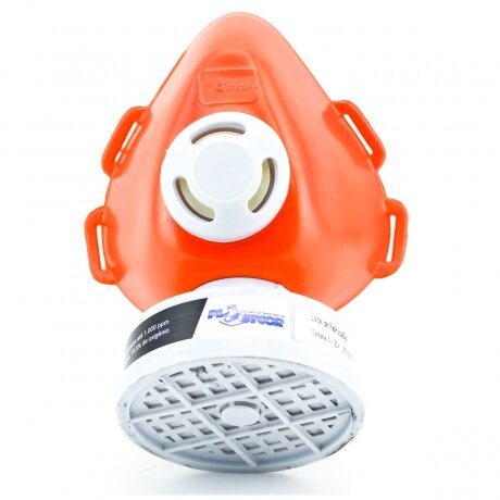Respirador Tipo Peça Semi Facial Para 1 Filtro Plastcor CA 39427