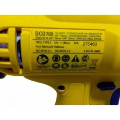 Furadeira e Parafusadeira à Bateria 12V DeWalt - DCD700LC1