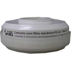 Respirador 1/4 facial + filtro mecânico P2 - (Kit com 10 Refil) - Imagem 2