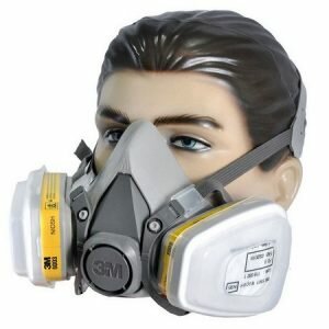 Kit Respirador 3M 6200 Semi Facial Serviços Gerais 2 Filtros