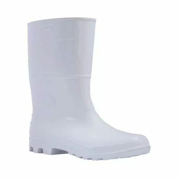 Bota de PVC Cano Médio Branca Safety Boots Kadesh CA 42149