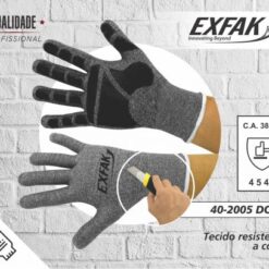 Luva Anti Corte Nível 5 Exfak CA 38880