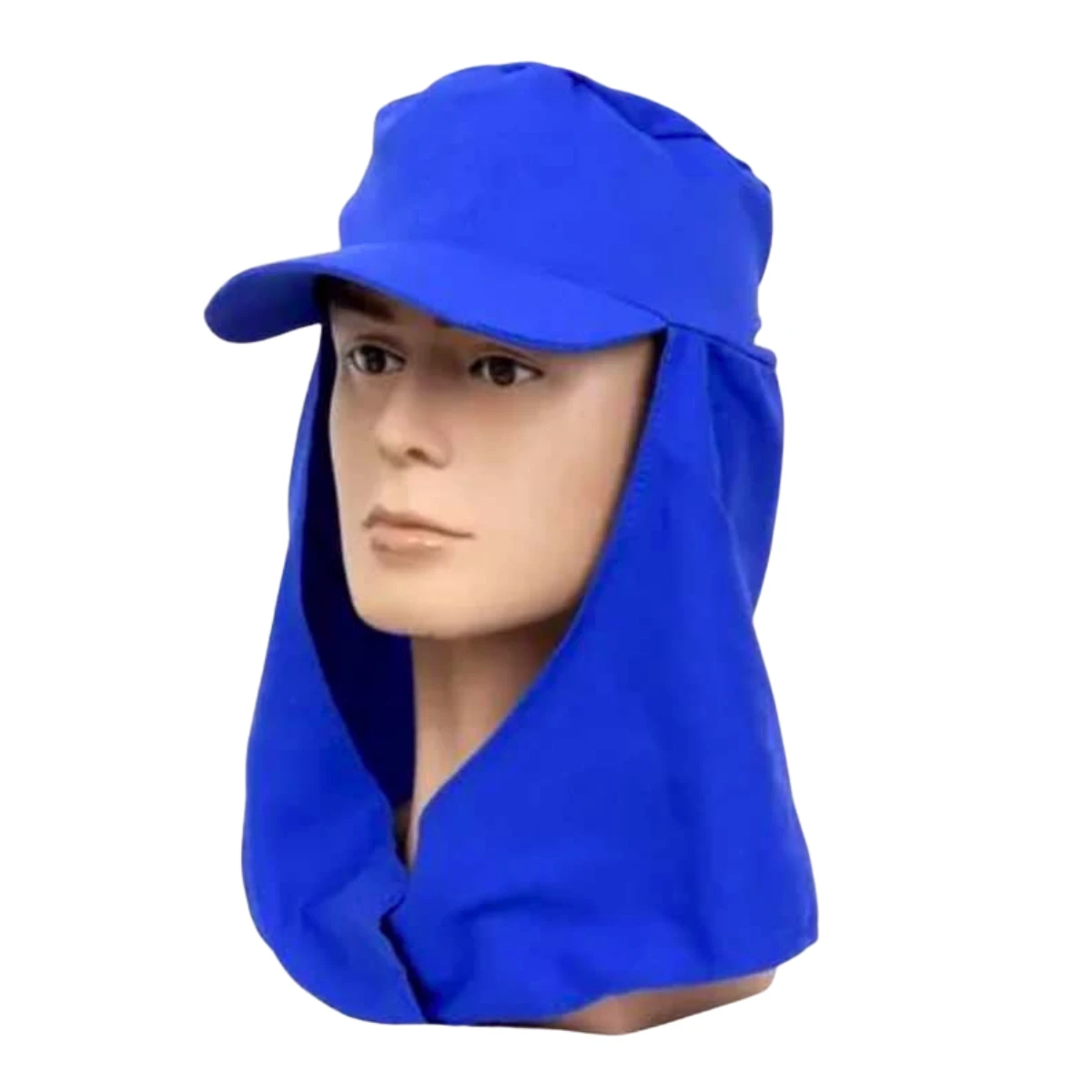 Touca Árabe com Aba Azul Royal Maicol