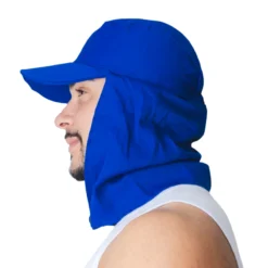 Touca Árabe com Aba Azul Royal Maicol - Imagem 2