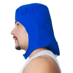 Touca Soldador Azul Royal Maicol - Imagem 2