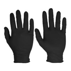 Luva de Procedimento Nitrilo Black Premium Unigloves CA 40814 - Imagem 3