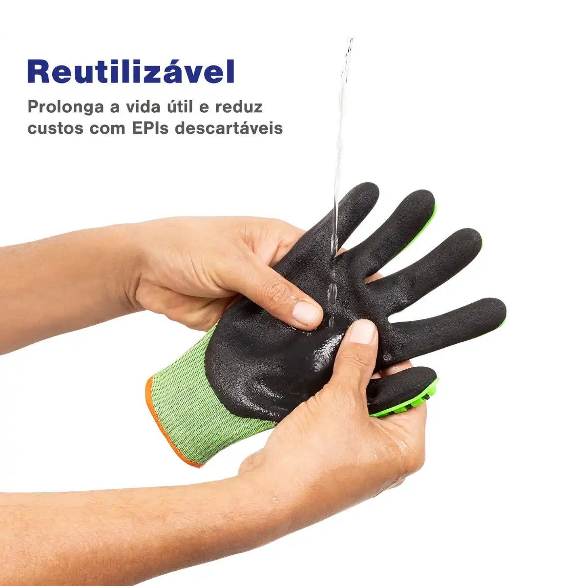 Luva Contra Impacto e Corte Cut R2 Volk CA 42941 - Imagem 5
