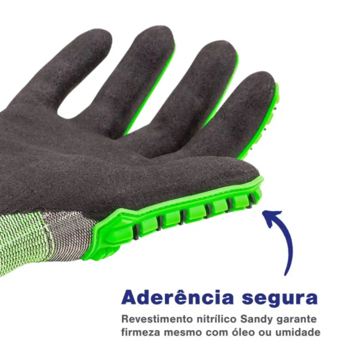 Luva Contra Impacto e Corte Cut R2 Volk CA 42941 - Imagem 4