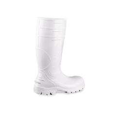 Bota de PVC Térmica Cano Longo Branca com Forro de Lã Bracol CA 26621