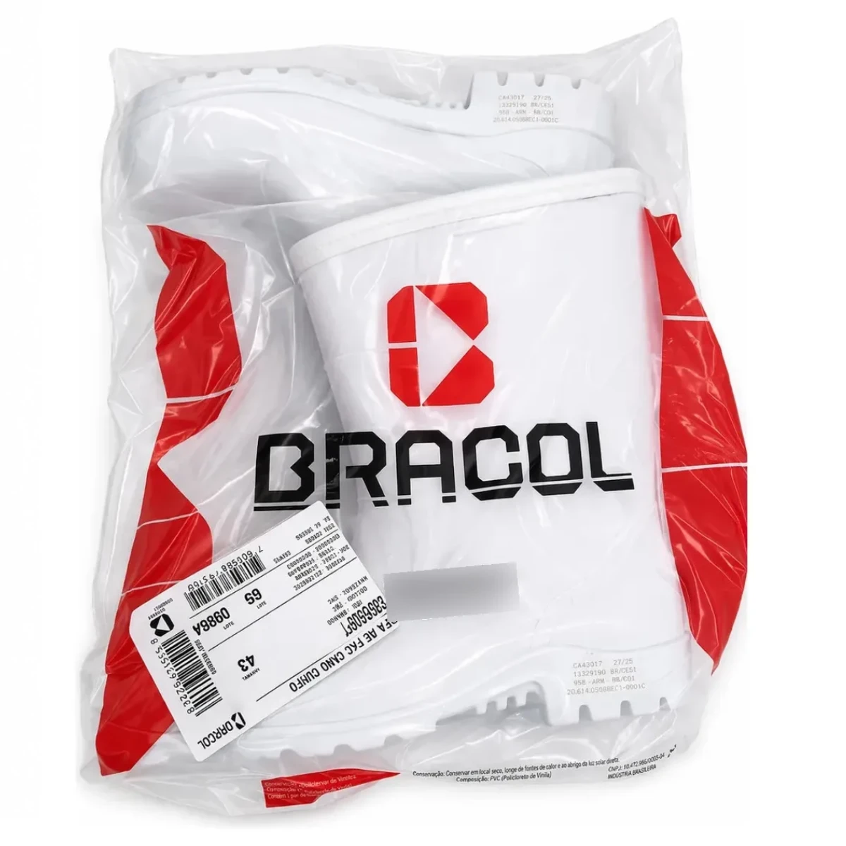 bota PVC térmica forrada baixa temperatura câmara fria