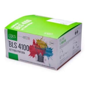 Kit Respirador BLS 4100 Semi Facial para Pintura com 2 Filtros
