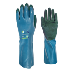 Luva Nitrílica Overpro Química Chemtech Cut Volk CA 47792
