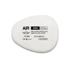 1 unidade do filtro Air PFP2 branco para partículas