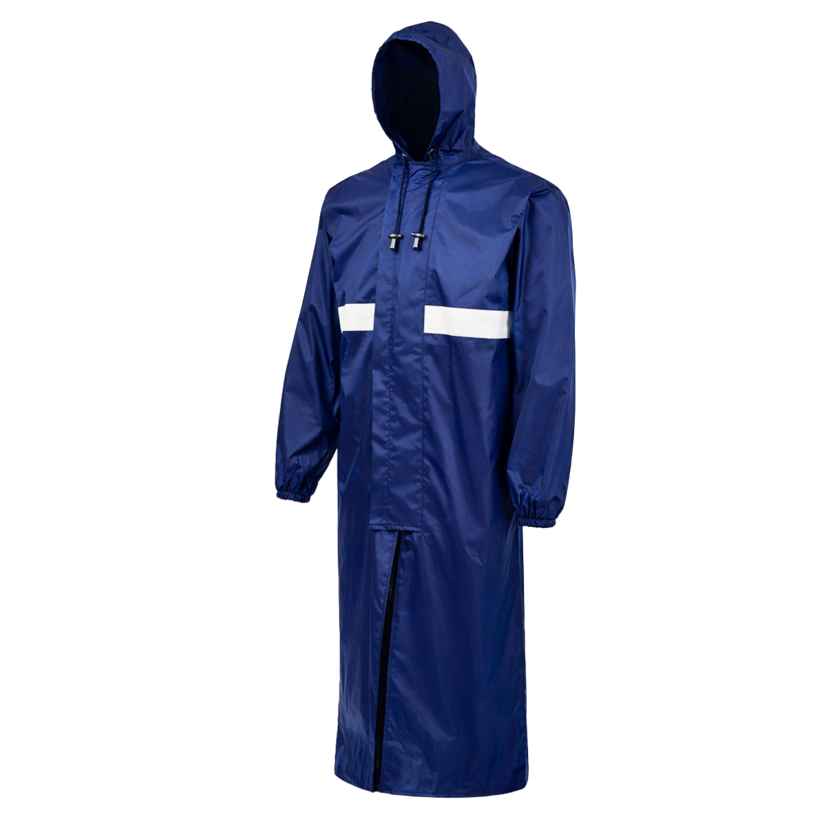 Capa de Chuva Impermeável em Nylon com Refletivo Azul Vértice CA 28728