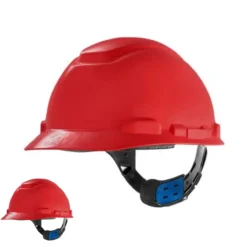 Capacete H-700 Vermelho com jugular preta 3M CA 29638