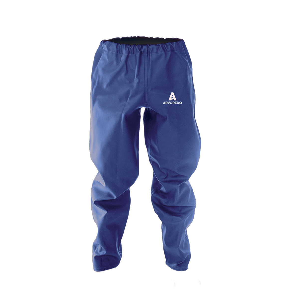 Calça Impermeável Azul de Nylon Emborrachado ideal para chuva
