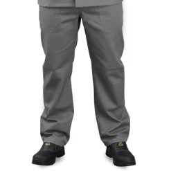 Calça NR10 Eletricista sem Refletivo Cinza Maicol CA 44109