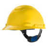 Capacete H-700 Amarelo com jugular preta 3M CA 29638