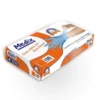 Caixa de luvas cirúrgicas descartáveis Medix, 100 unidades, ideal para procedimentos médicos e cirúrgicos, com design ergonômico e proteção garantida.