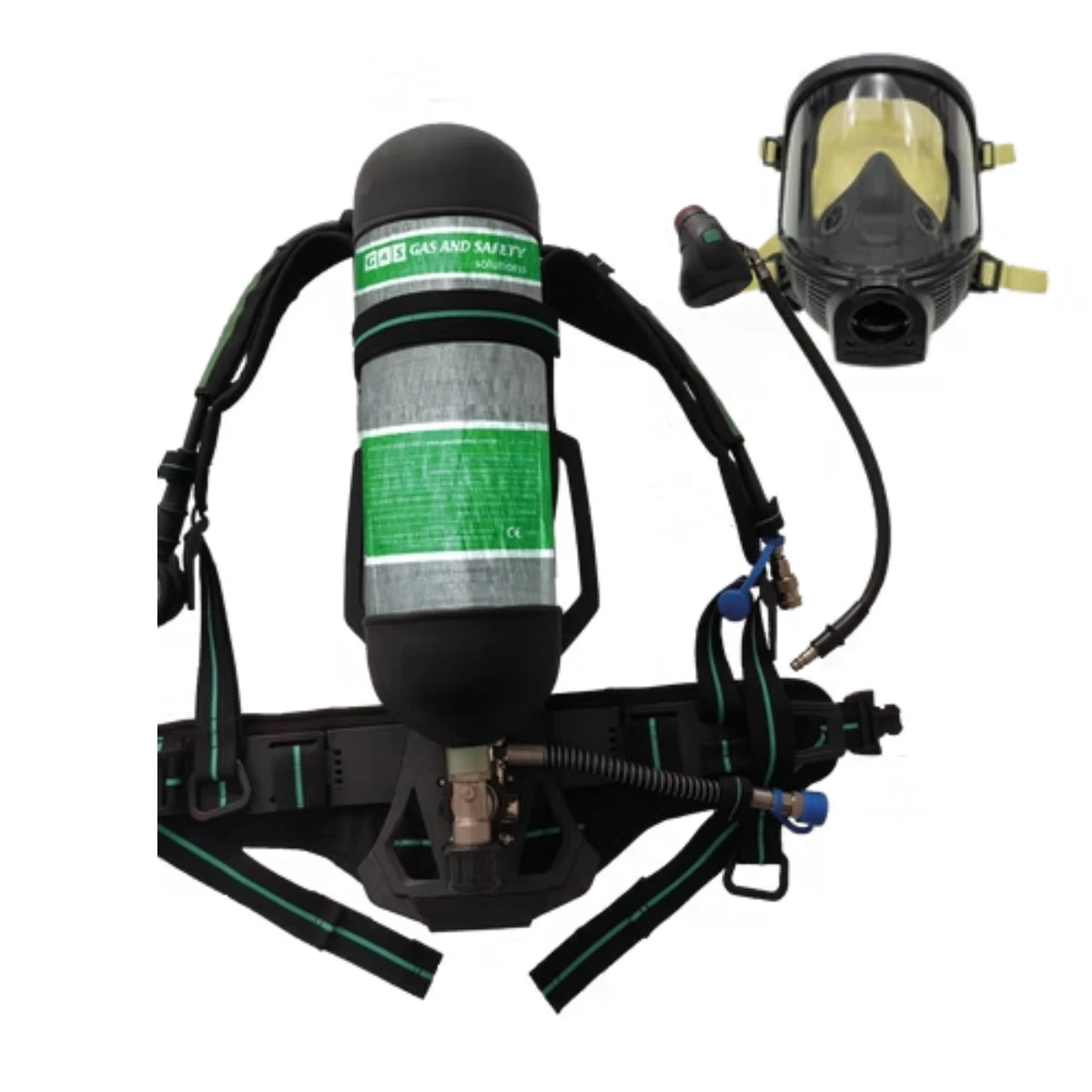 Equipamento Autônomo de Respiração com Cilindro 6,8L 300 Bar Combate a Incêndio Optimus II CA 51843