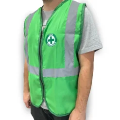 Colete Refletivo para CIPA sem Bolso Verde Tipo Blusão H/H - Imagem 2