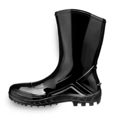Bota de PVC Cano Médio 110VFLEXF Vulcaflex Preta Marluvas CA 42291 - Imagem 2
