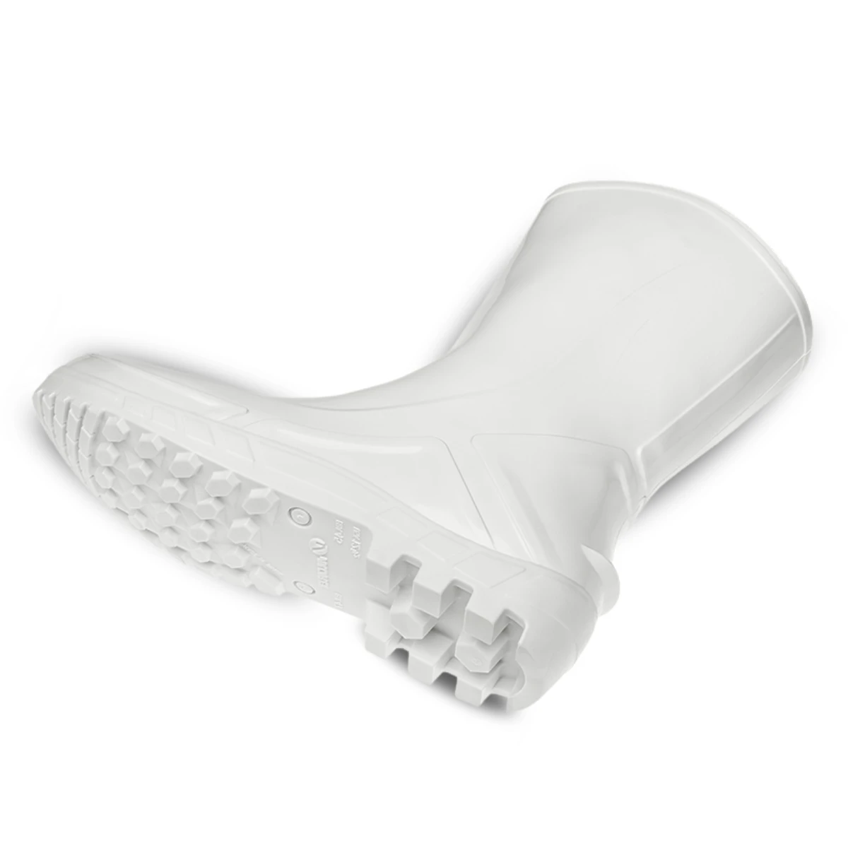 Bota de PVC Cano Médio 110VFLEXF Vulcaflex Branca Marluvas CA 42291 - Imagem 3