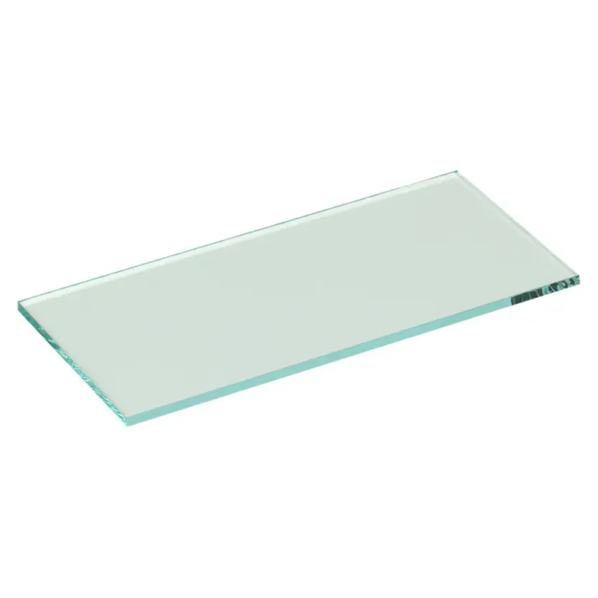 Lente Retangular Incolor 51mm x 108mm para Máscara de Solda Carbografite