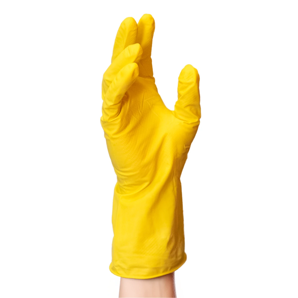 Luva de Látex Multiuso Amarela Medix CA 46977 - Imagem 2