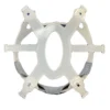 Capacete de proteção com design inovador e componentes de alta qualidade, ideal para ambientes industriais e atividades de construção.