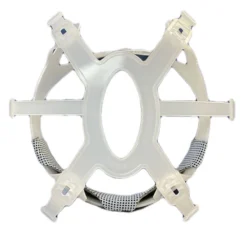 Capacete de proteção com design inovador e componentes de alta qualidade, ideal para ambientes industriais e atividades de construção.
