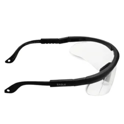 Óptimo óculos de proteção inteligente EAGLE com visor transparente, ideal para esportes, atividades ao ar livre e uso profissional, oferecendo segurança e conforto.