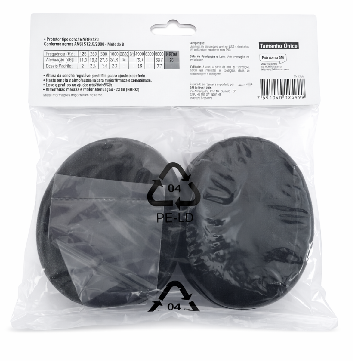 Kit de Reposição para Abafador Pomp Muffler 3M - Imagem 3