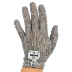 Luva Malha de Aço Inoxidável Ringcut Medix CA 49302