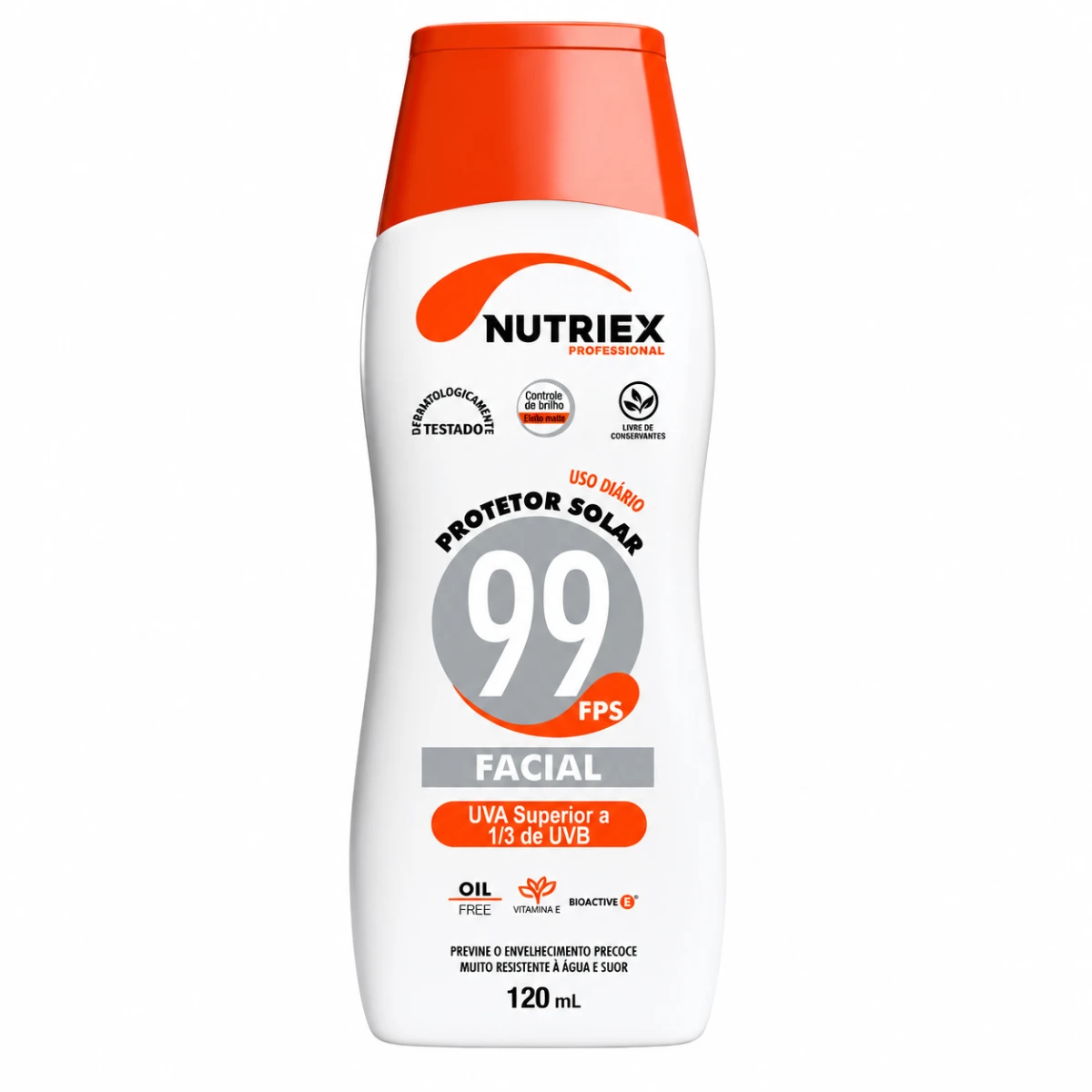 Protetor Solar 120ml FPS 99 Facial Nutriex