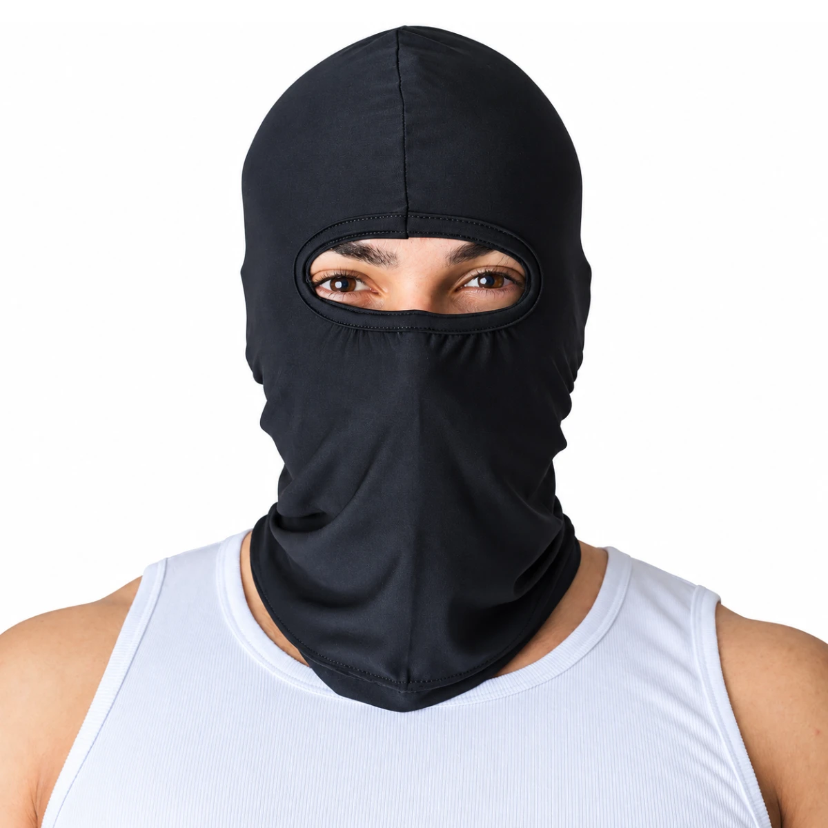 capuz ninja balaclava termico protecao uv 50 preto maicol